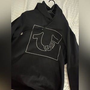 True religion stitched hoodie